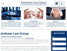 Tablet Screenshot of anthoorlawgroup.com